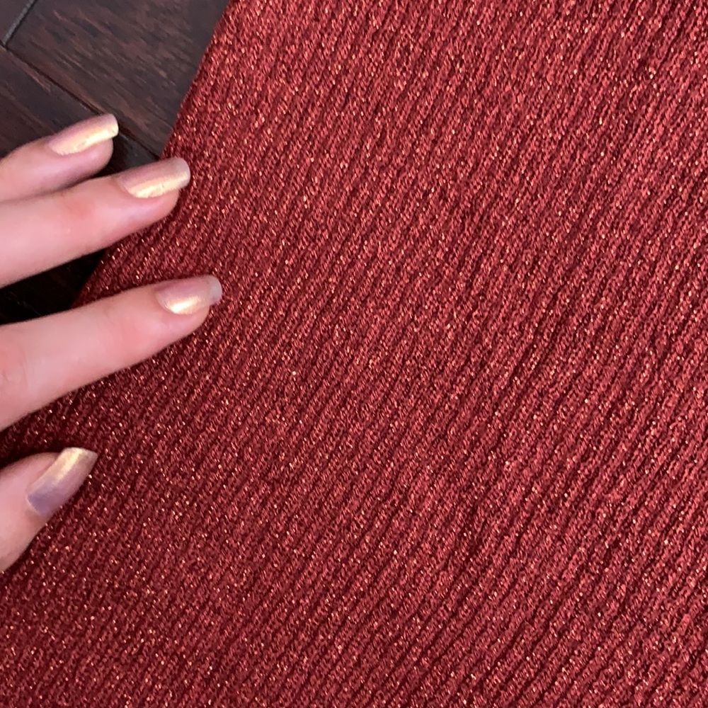 Madewell knit shiny short sleeve - Picture 4 of 7